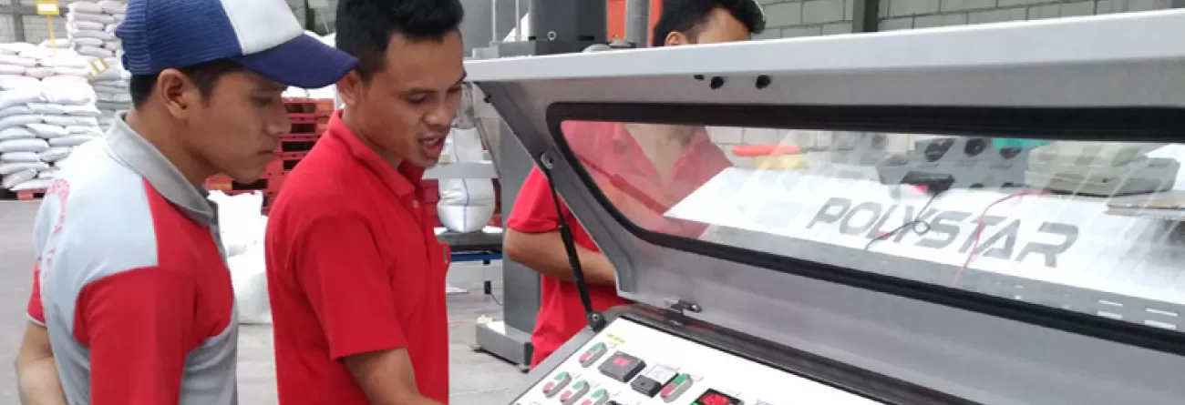Indonesian bag producer recycles with POLYSTAR